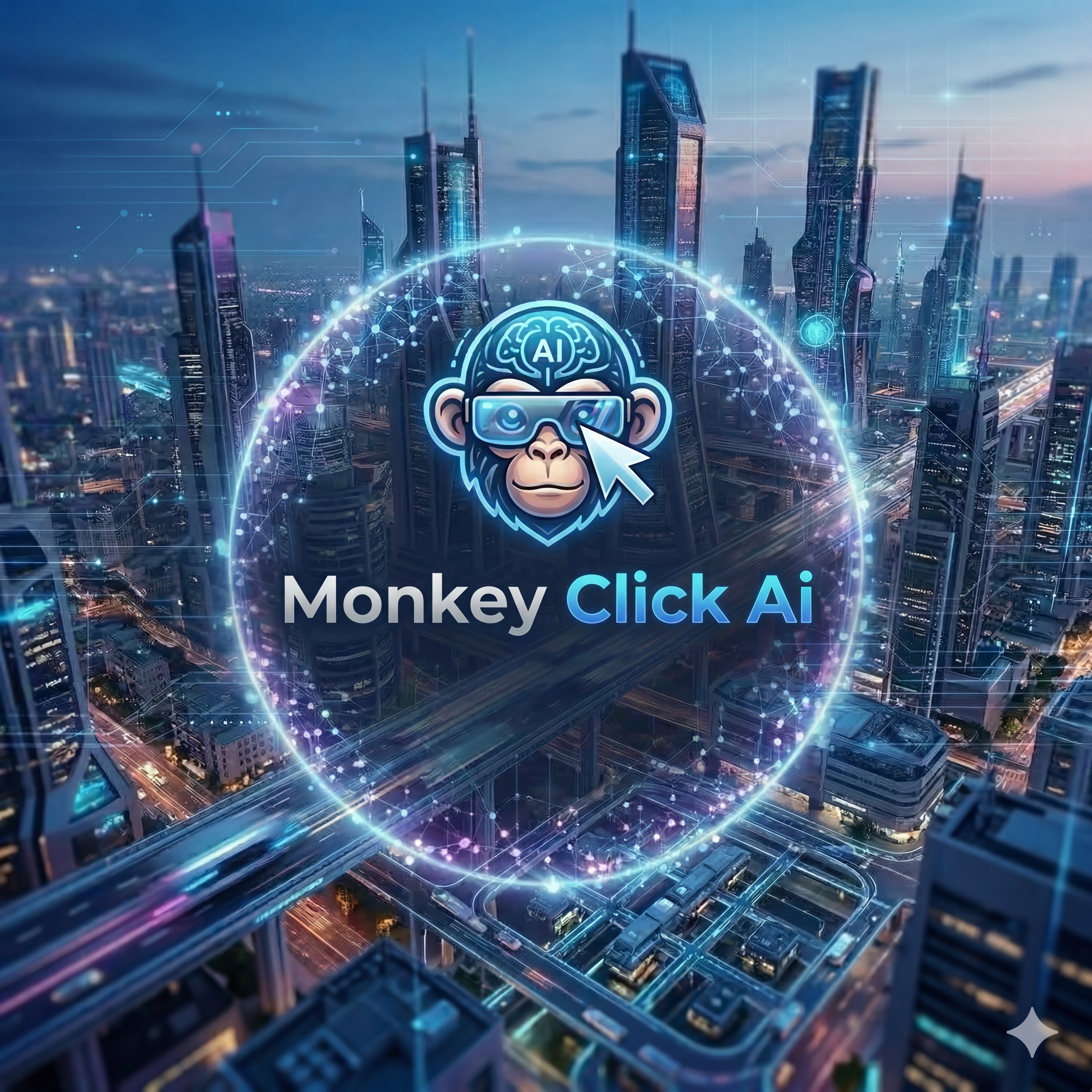 Monkey Click Ai Logo